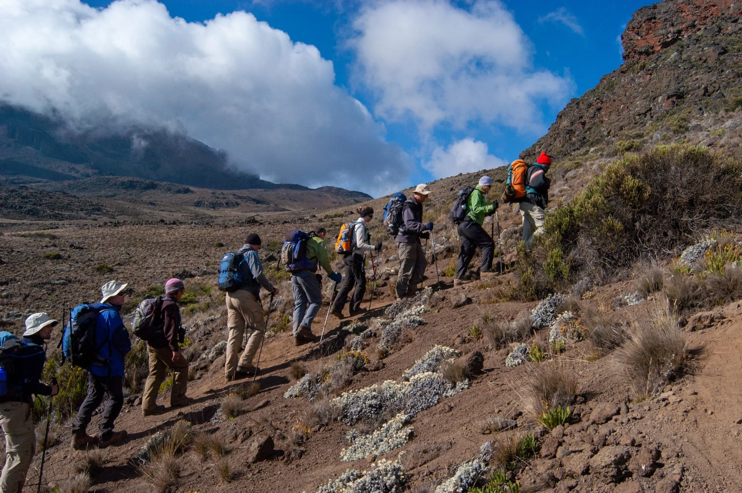 Shira Plateau on Kilimanjaro