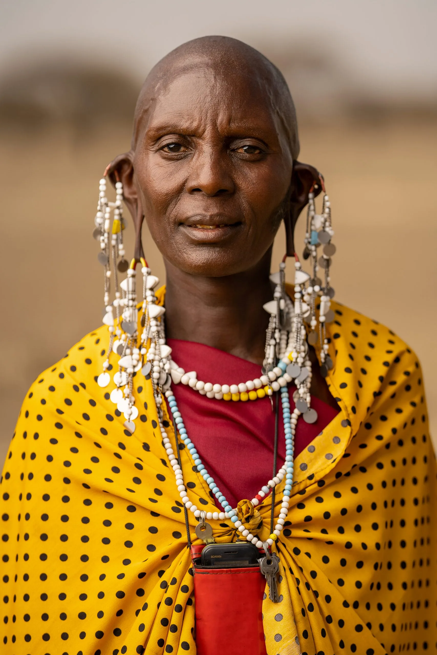Photo of members of a local Tanzanian community