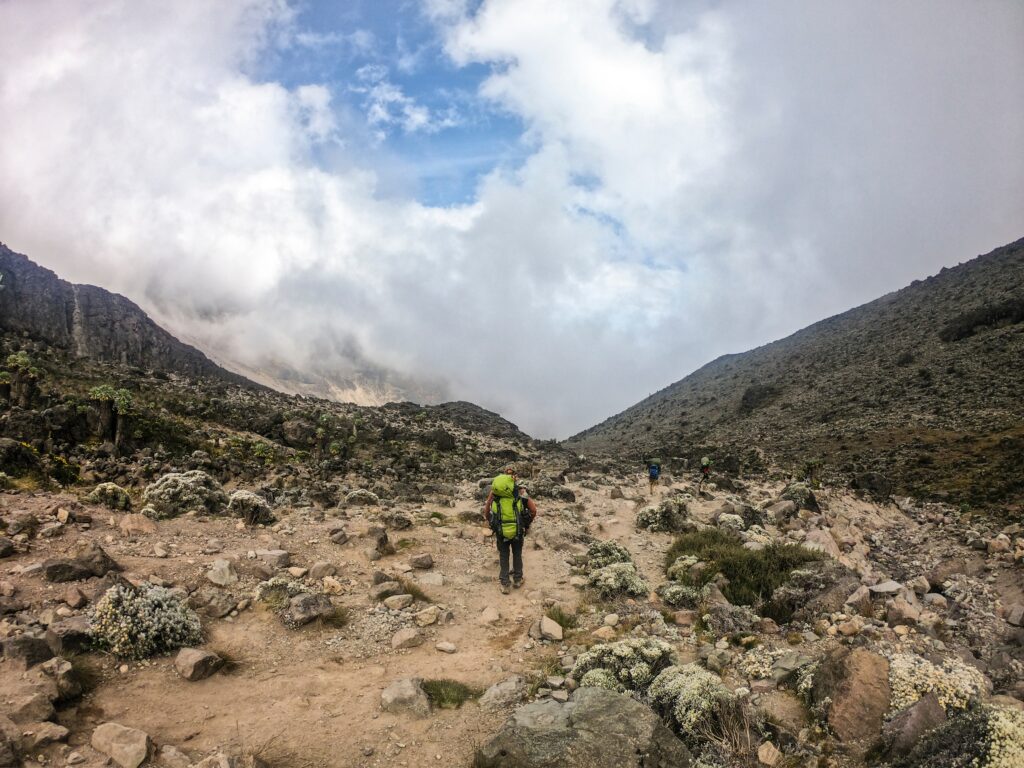 route climbing mount kilimanjaro