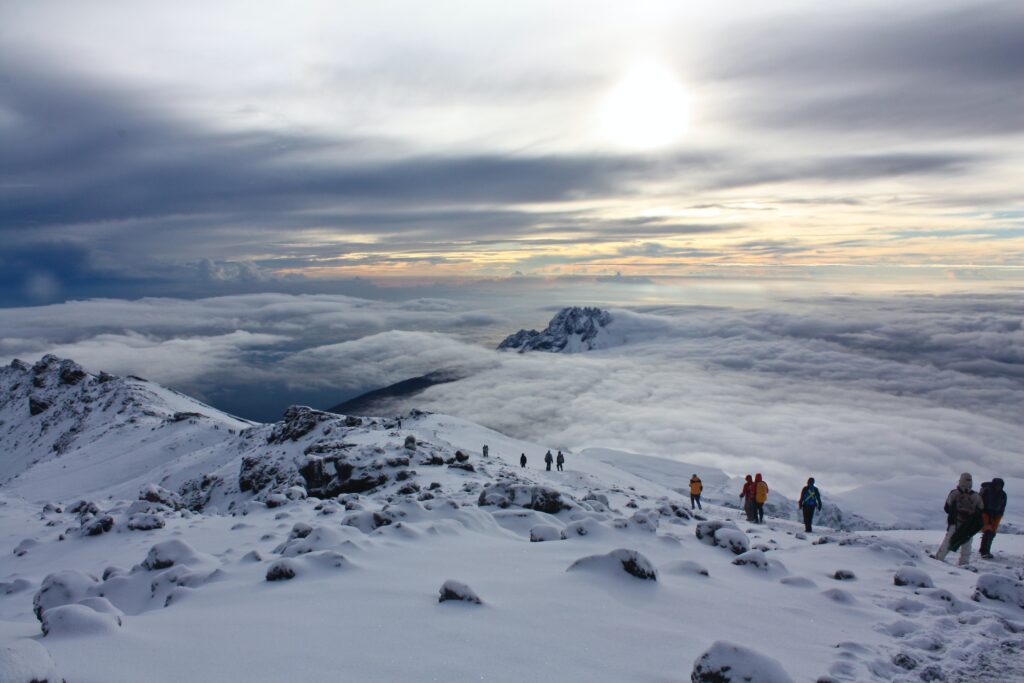 Summit climb Kilimanjaro