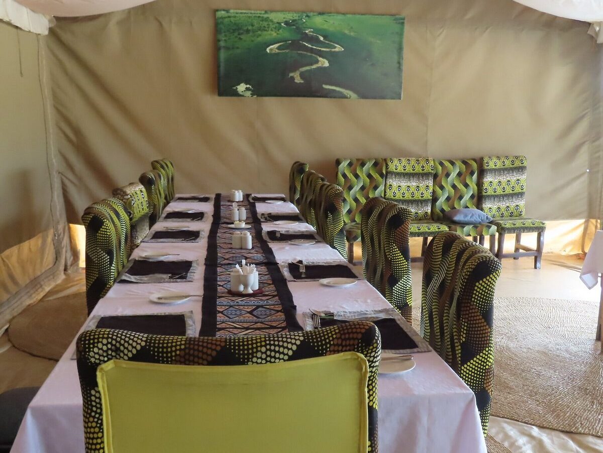 Pamoja migration camp restaurant